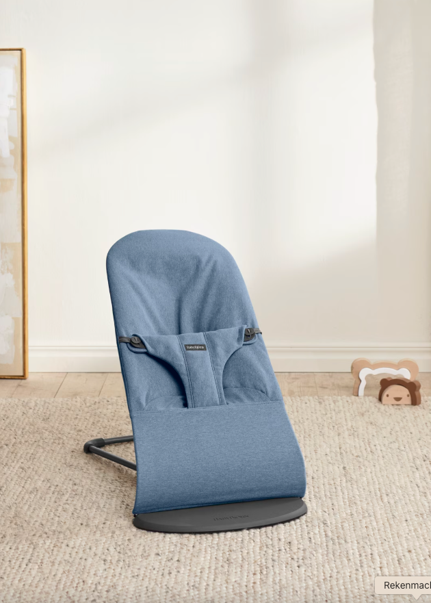 BabyBjörn - Relax Bliss Woven Melange | Jeans Blauw