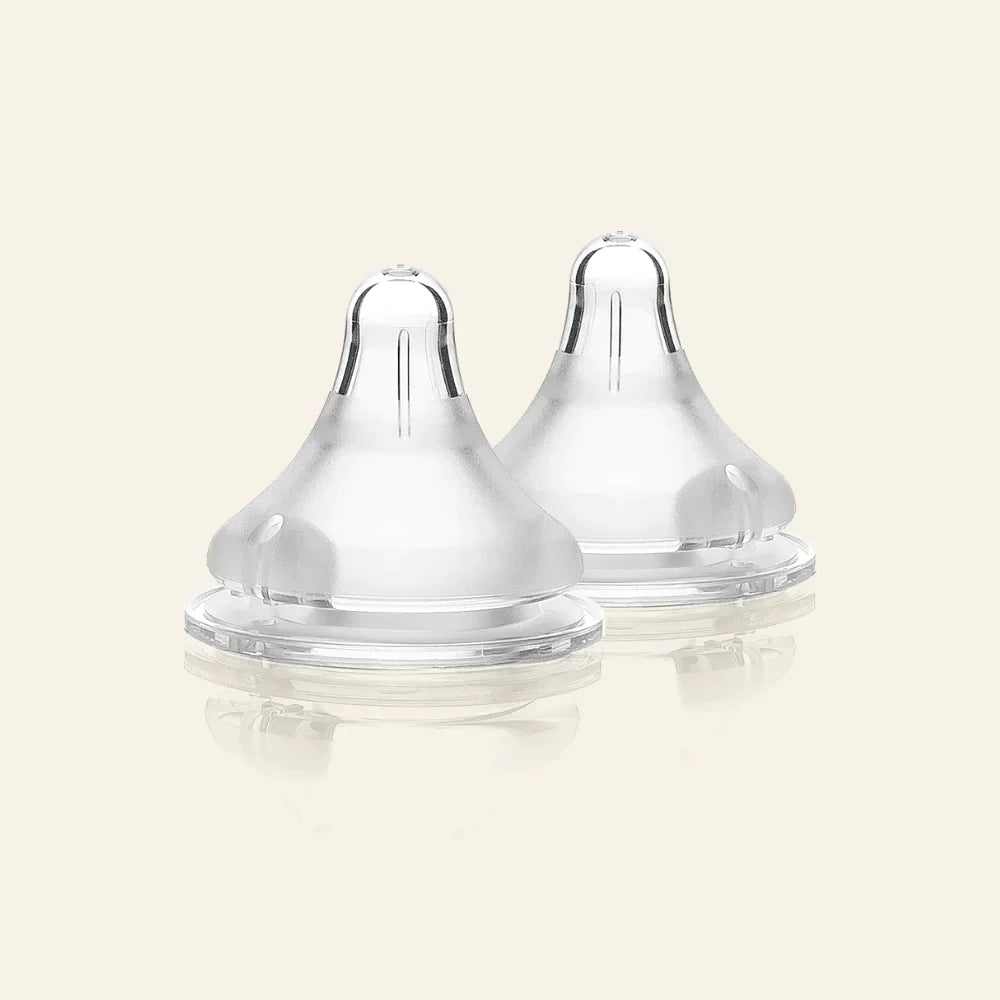 Spenen Medium Toevoer Natural Wave (2stuks)