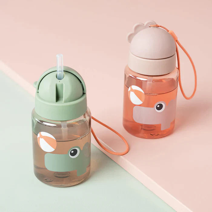 Done by Deer – Drinkfles Met Rietje | Playground Green
