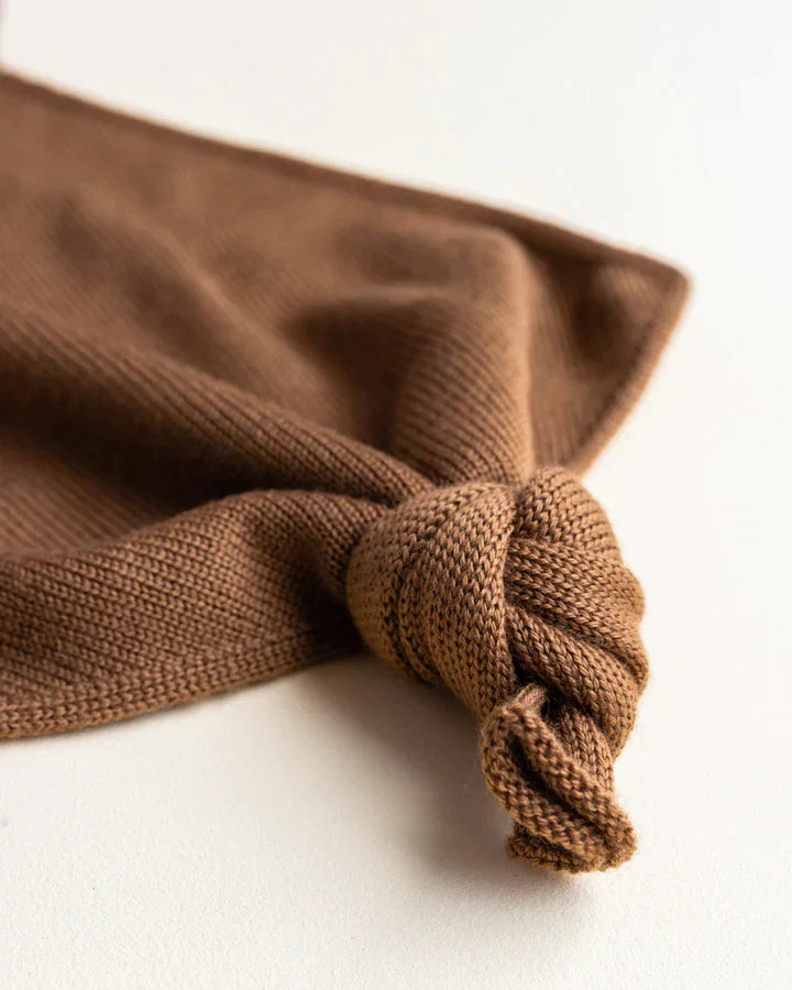 Hvid - Knuffeldoek Tokki | Mocha