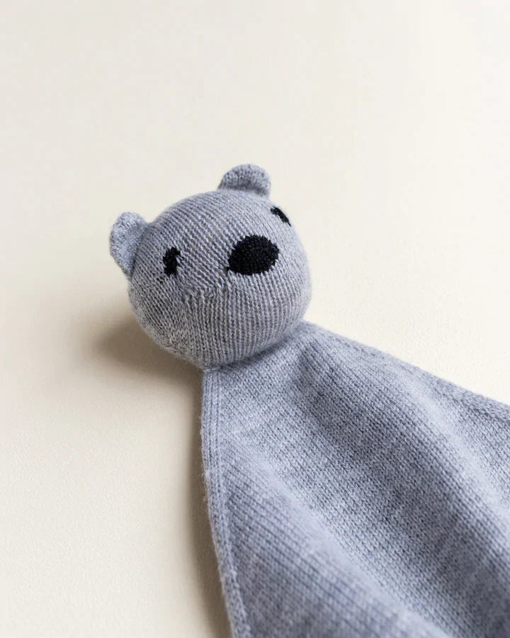 Hvid - Knuffeldoek Tokki | Grey Melange