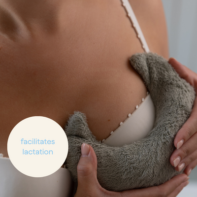 Timboo Relaxing Moon Whisper Green Warmtekussen | Lijnzaadvulling | Multifunctioneel