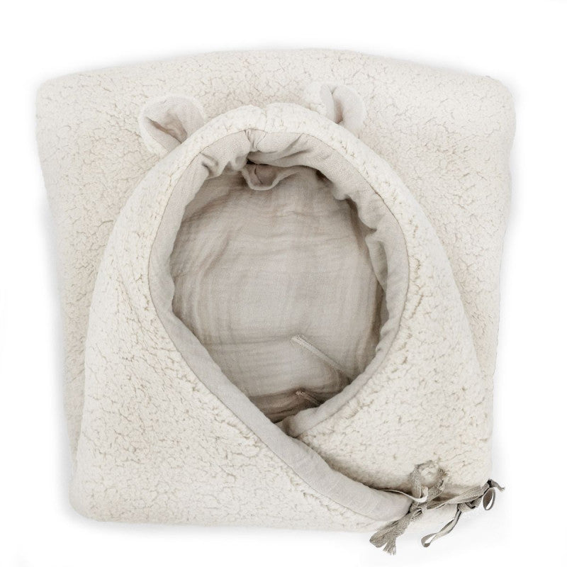 Wikkeldeken Angel Teddy Soft Mouton Cloud Powder