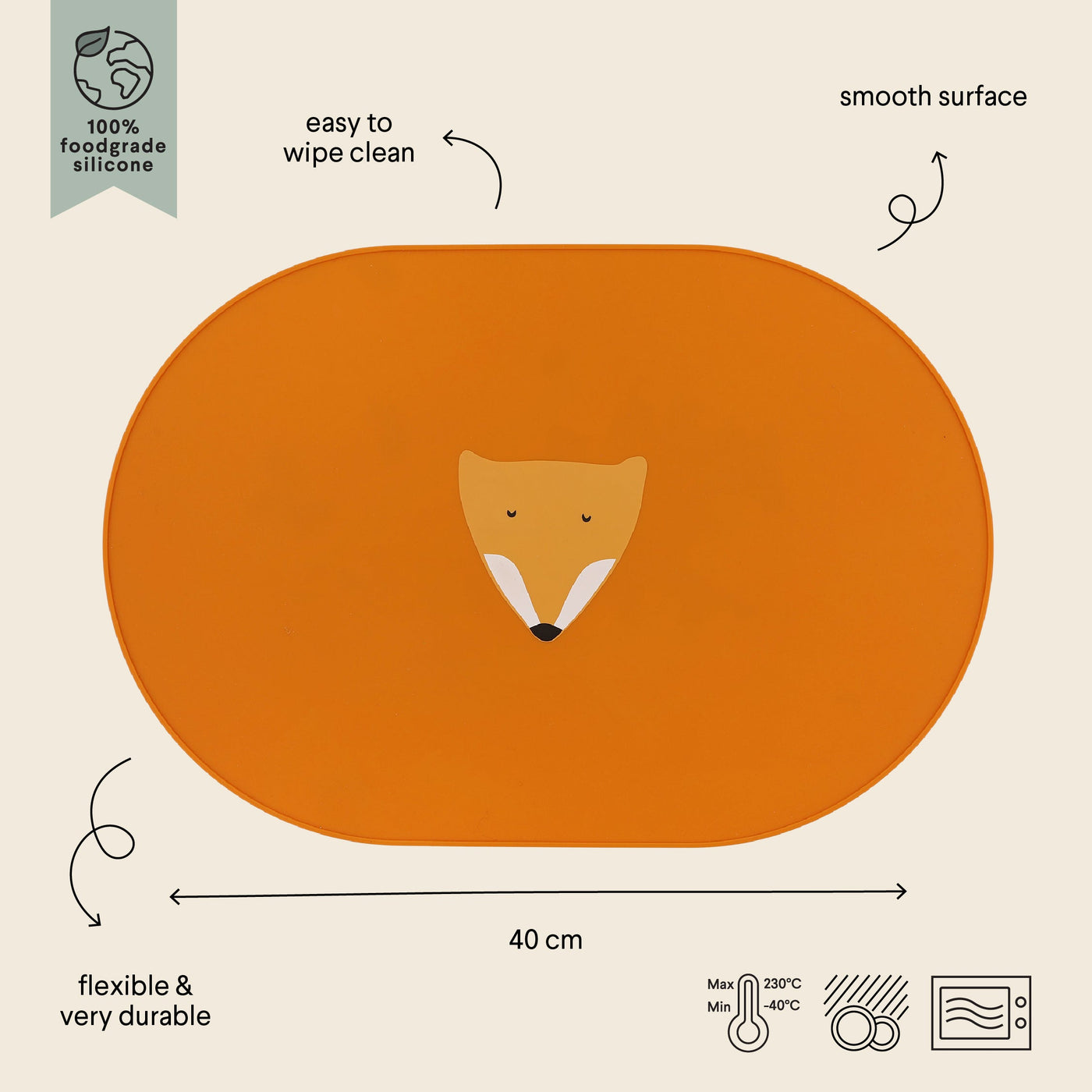 Trixie - Placemat Mr. Fox