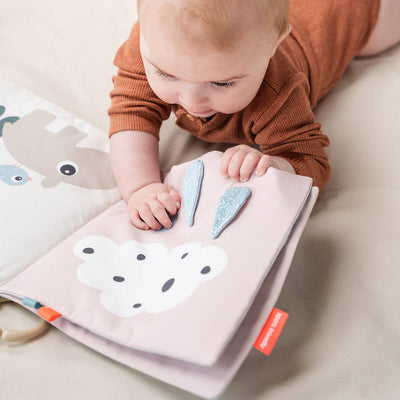 Done By Deer - Tummy Time Soft Book | Deer Friends Colour Mix