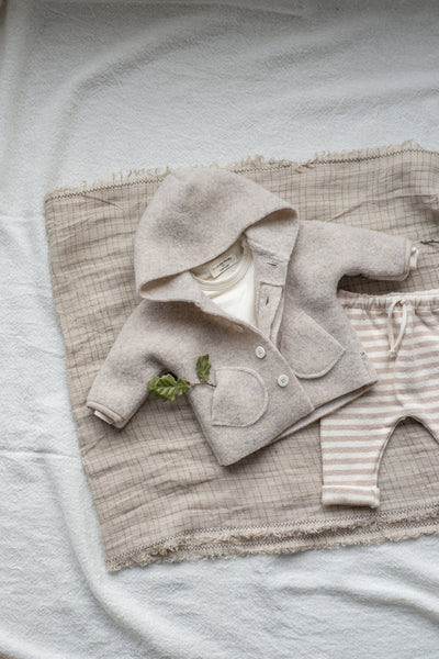1+ In The Family - Broek Vicens Stripes Beige