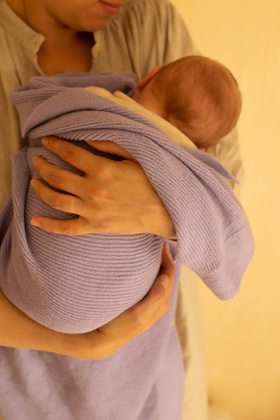 Hvid - Deken 70 x 95 cm Gust | Lilac