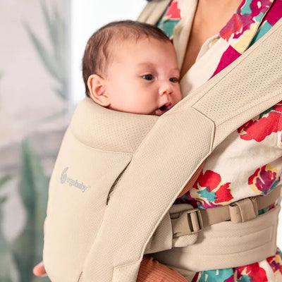 Ergobaby - Draagzak Embrace Soft Air Mesh | Cream