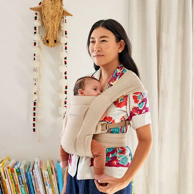 Ergobaby - Draagzak Embrace Soft Air Mesh | Cream