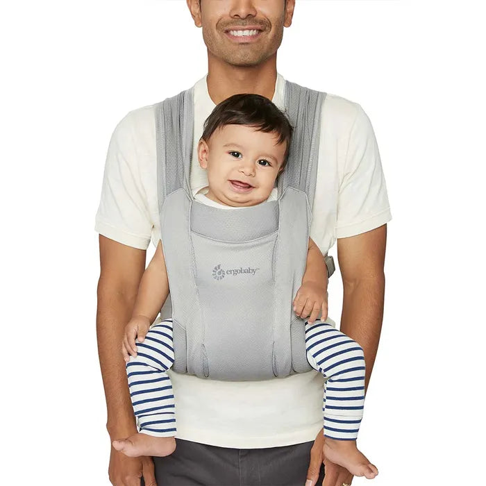 Ergobaby - Draagzak Embrace Soft Air Mesh | Soft Grey