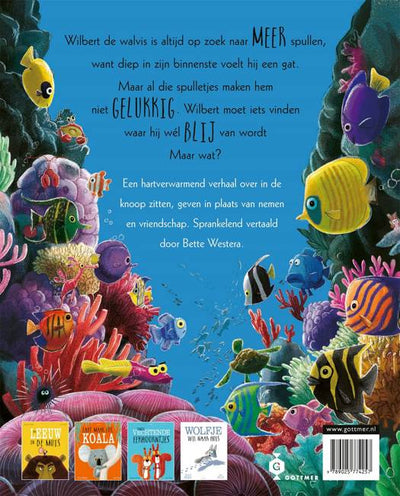 Gottmer - Boek De Walvis Wilde Meer | Prentenboek op Rijm 4+