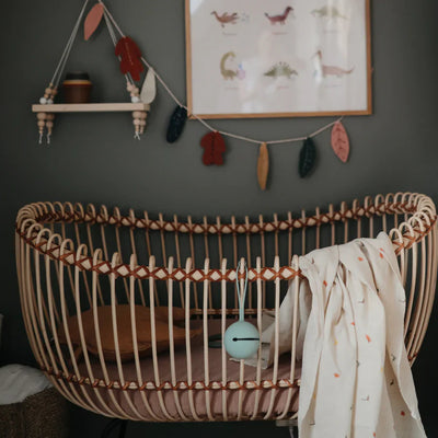 Mushie - Tetradoek 120cm x 120cm | Sparrow