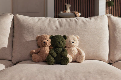 Jollein - Knuffel Teddy Bear Biscuit | Zachte Bouclé Stof
