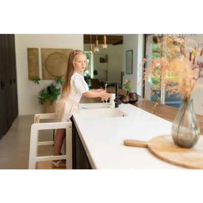 Leertoren Wit / Naturel