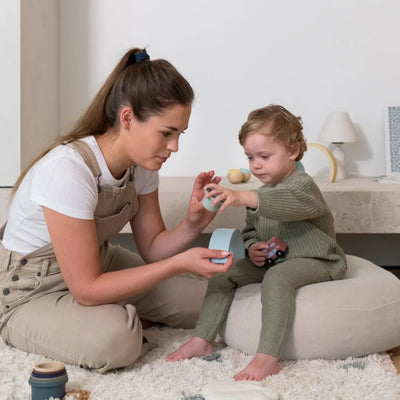 Doomoo - Hoes Nest Voedingskussen | Almond