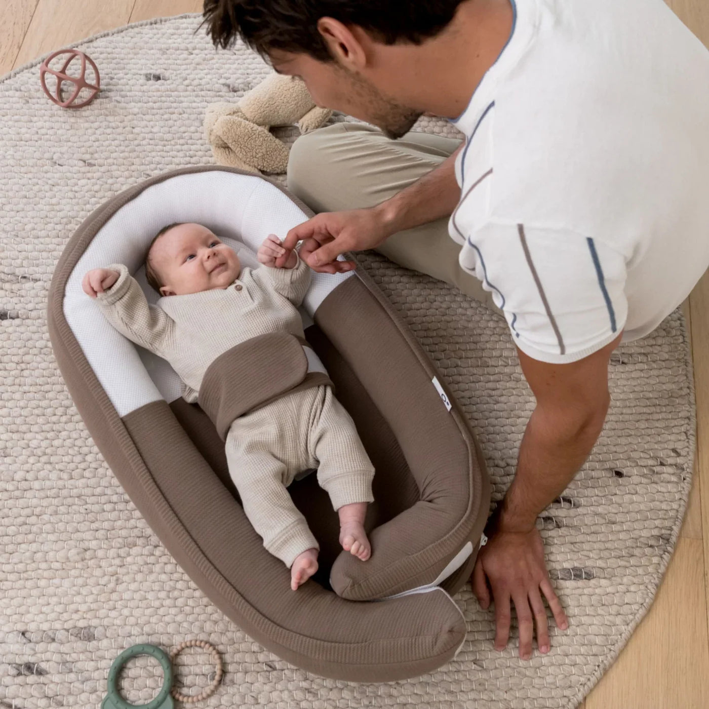 Doomoo - Baby Nest Cocoon Caribou | Veilig en Knus