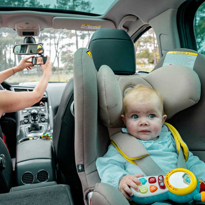 Ezimoov - Clip Spiegel voor Auto | EZI MIRROR CLIP Zwart