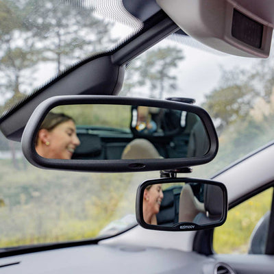 Ezimoov - Clip Spiegel voor Auto | EZI MIRROR CLIP Zwart