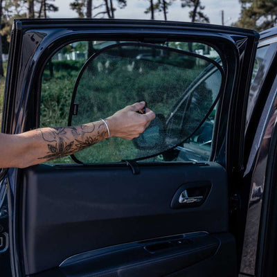 Ezimoov - Zonnescherm Sun Stoppers Zijruit (2-pack) | EZI SUN STOPPERS