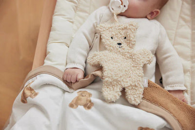 Jollein - Fopspeendoekje Teddy Bear Naturel | Extra Zacht