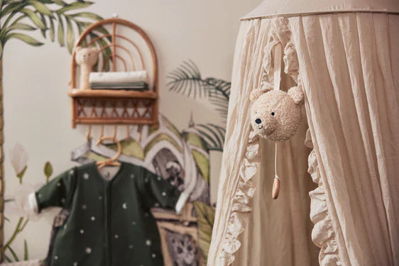 Jollein - Muziektrekker Teddy Bear Naturel | You Are My Sunshine