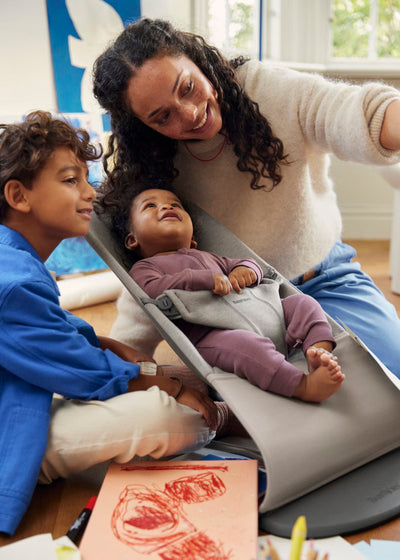 BabyBjörn - Relax Bliss 3D Jersey | Zand Grijs