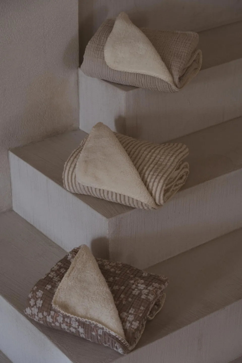 Quax - Deken Teddy 65x80 cm Newborn Natural Clay | Babydeken
