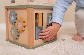 Little Dutch - Houten Activiteitenkubus | Little Farm