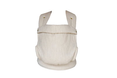 Monkose - Heiwa Linen Oat Draagzak | Ergonomisch & Stijlvol | 3.5-15 kg