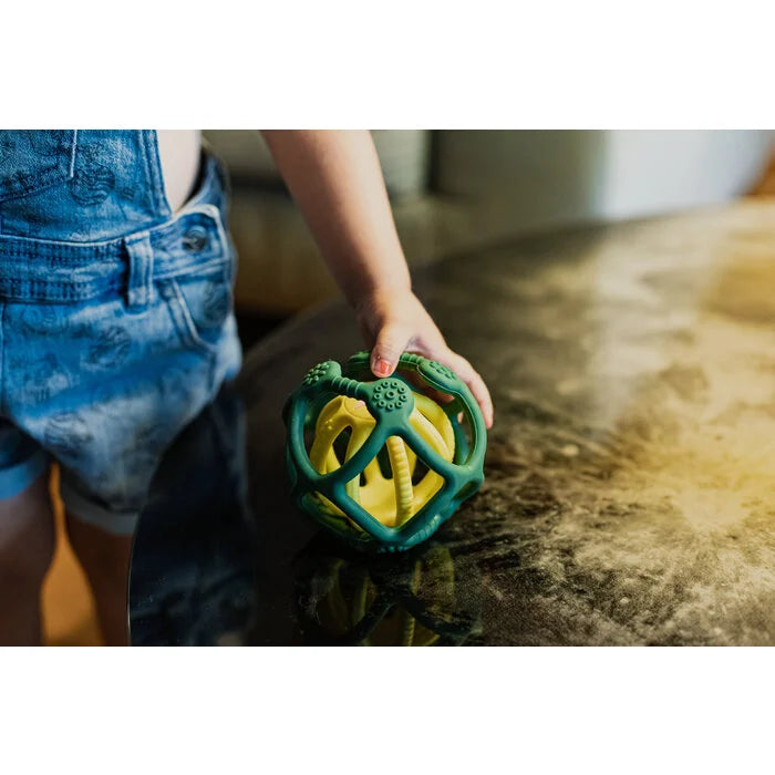 Little L - Sensorische Ballen Set van 2 | Groen Geel