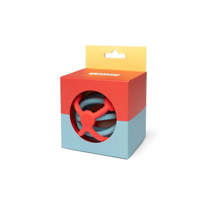 Little L - Sensorische Ballen Set van 2 | Oranje Blauw