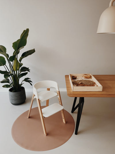 Knoeimat Round Cappuccino