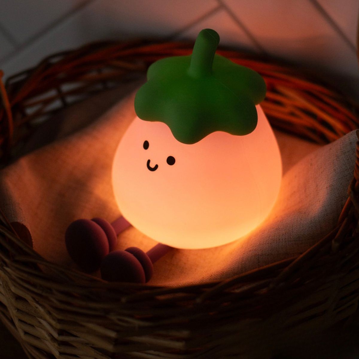 Mary's - Nachtlamp LED Aubergine | Paars