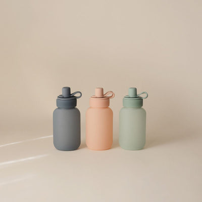 Mushie - Silicone Knijpzakje / Drinkfles Puree Pouch | Blush