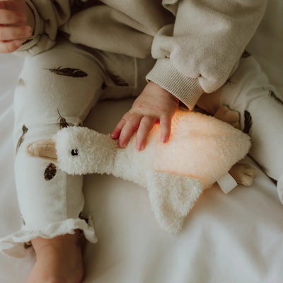 Flow - Knuffel Met Licht Liva Beige | Nachtlampje