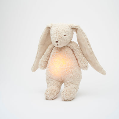 Knuffel The Humming Bunny Licht + Geluid 2.0 Sand Natur