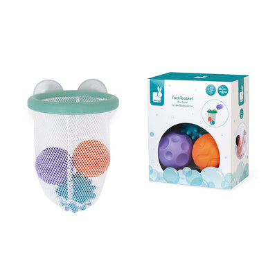 Janod - Badspel Tacti'Basket | Sensorische Ballen