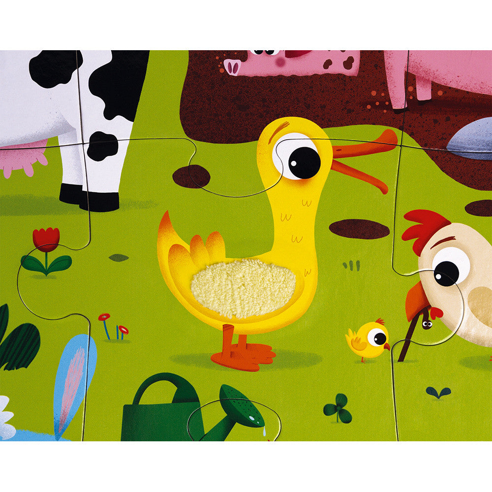 Janod - Puzzel Farm Animals (20 stuks) | Boerderij Thema