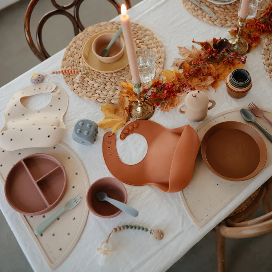 Mushie - Drinkbeker Met Rietje | Natural