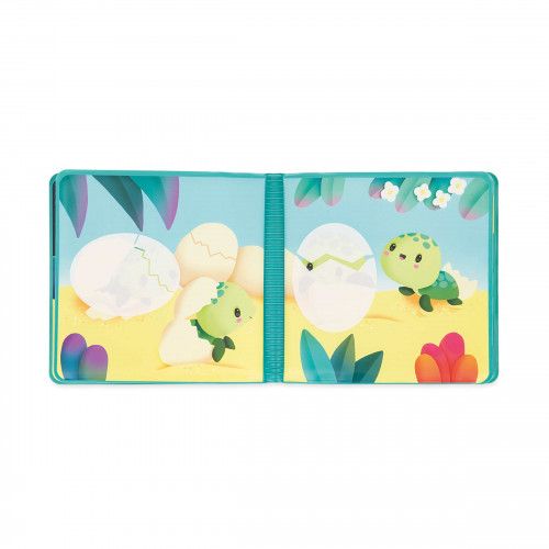 Janod - Badboek The Magical Life Of Sea Turtles | Magisch Badplezier vanaf 10 maanden