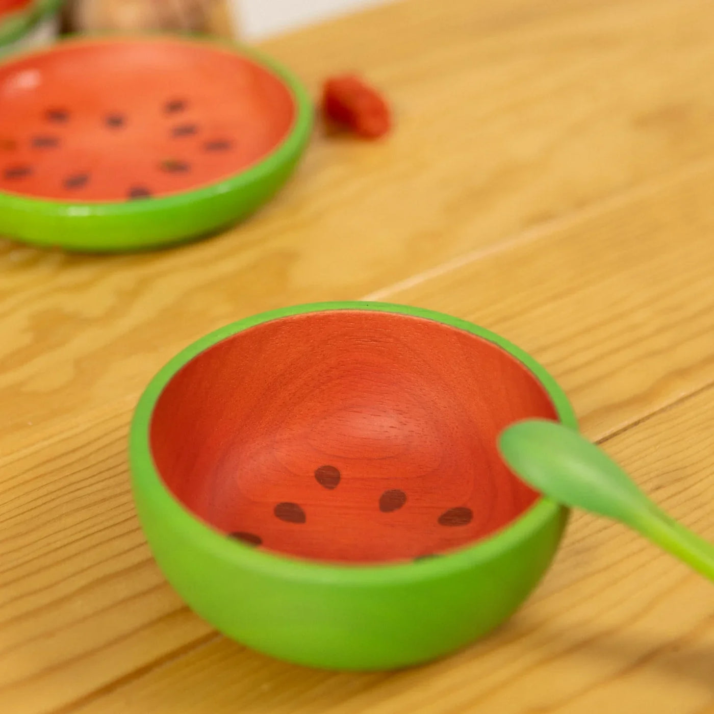 Oli & Carol - Eetset Wally The Watermelon (3-delig) | Rood