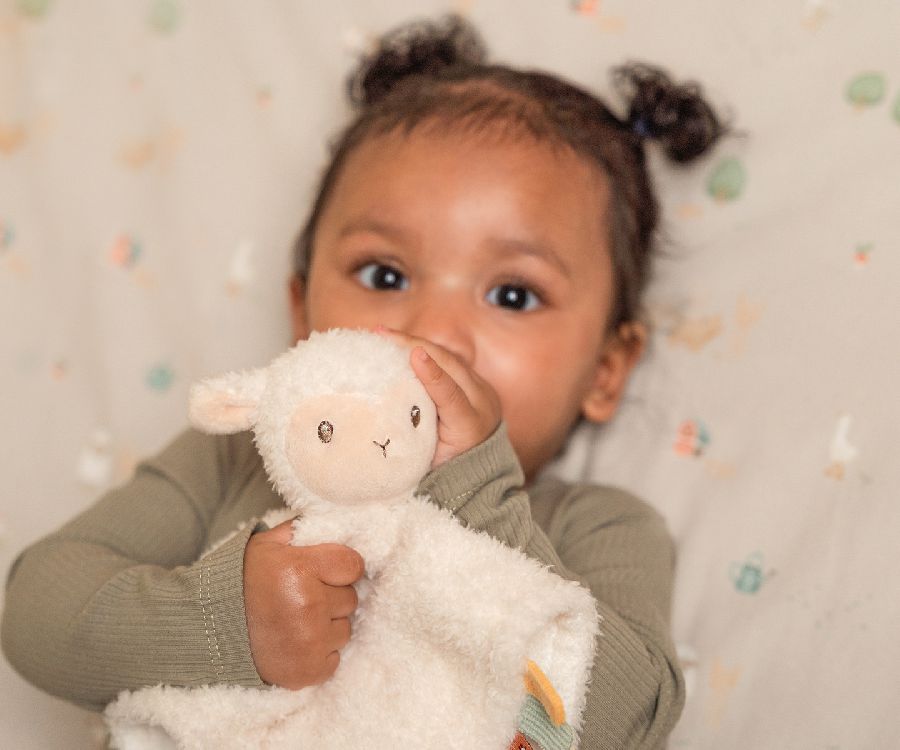 Little Dutch - Knuffeldoek Little Farm | Schaap