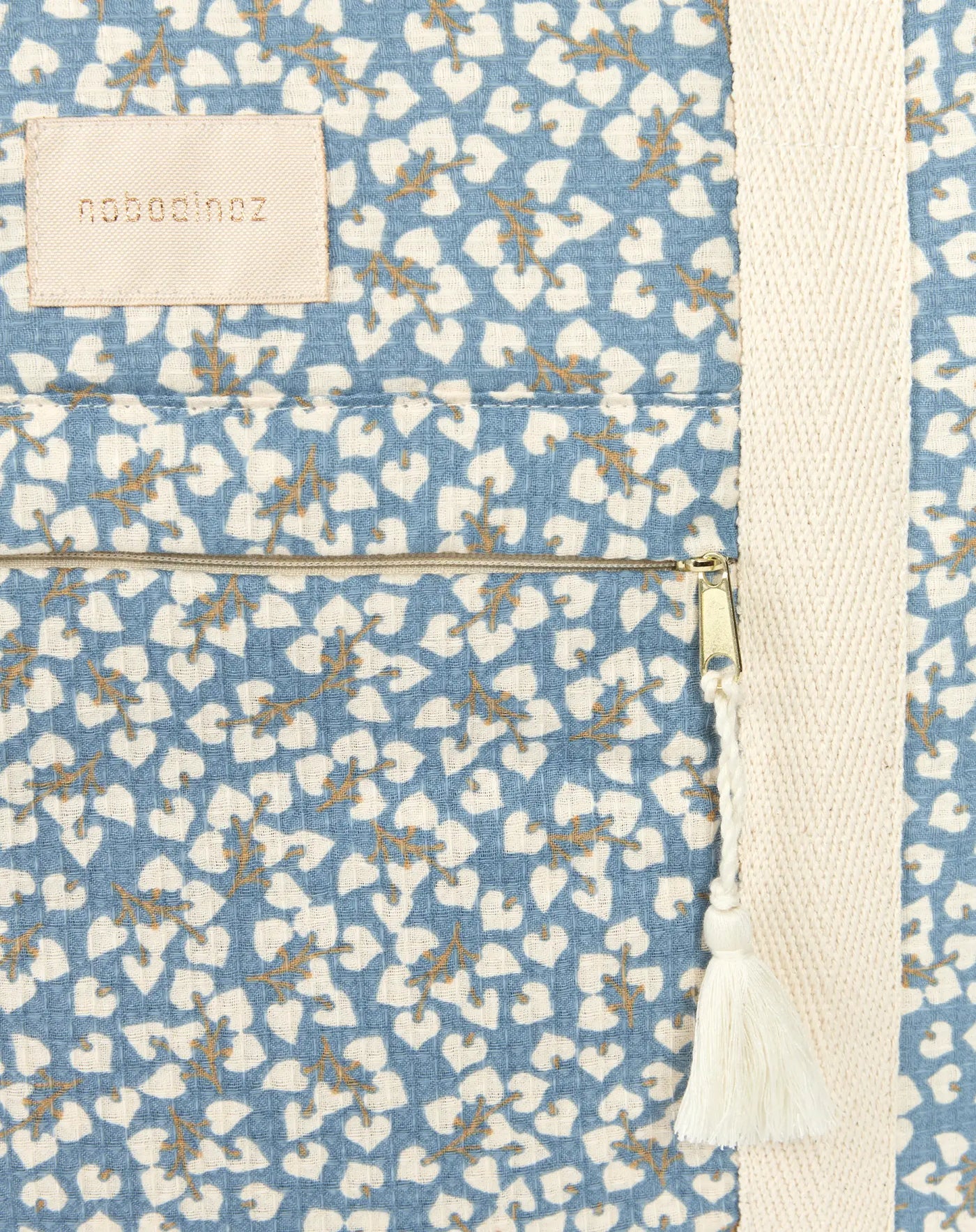 Nobodinoz - Verzorgingstas Opera Waterproof | Blue Yumiko