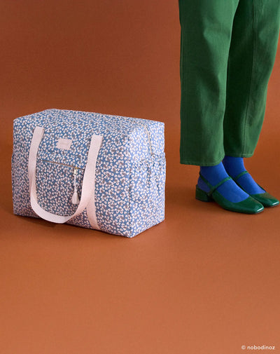 Nobodinoz - Verzorgingstas Opera Waterproof | Blue Yumiko