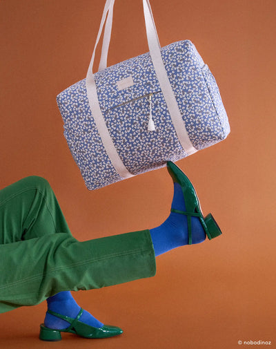 Nobodinoz - Verzorgingstas Opera Waterproof | Blue Yumiko