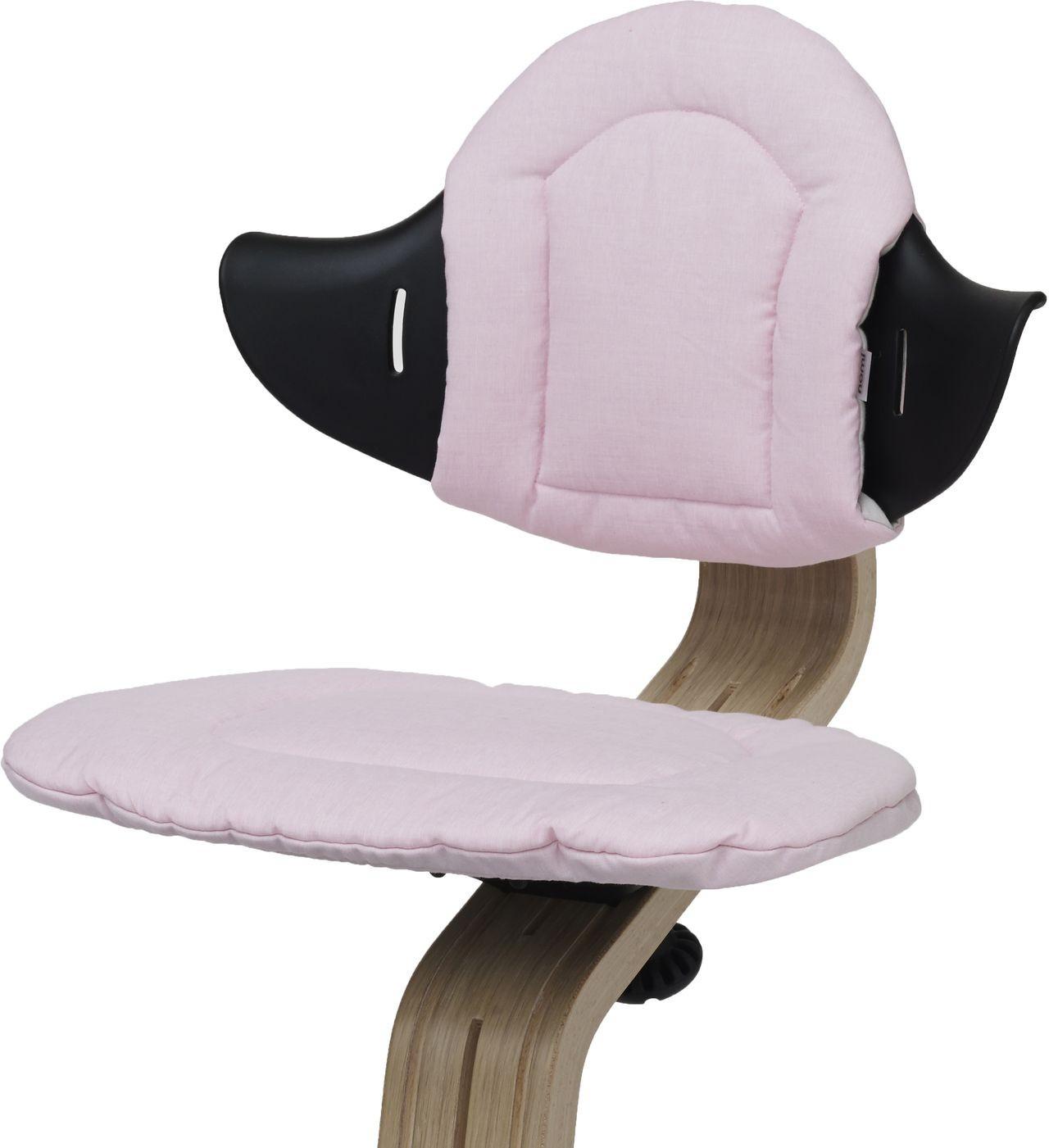 Kussen Eetstoel Nomi Pale Pink / Dark Grey