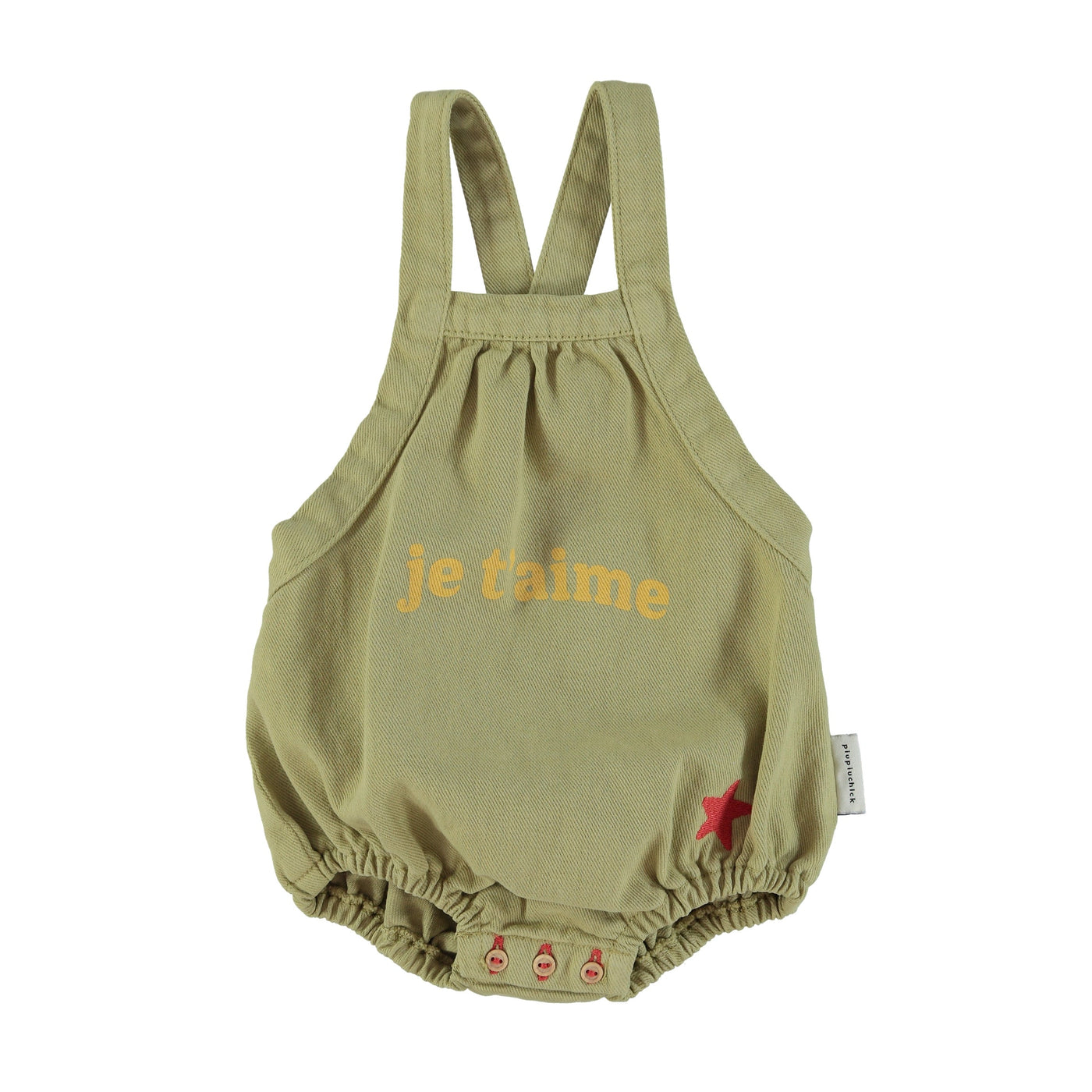 Body Je T Aime Yellow Print Khaki 3 MND (62 CM)