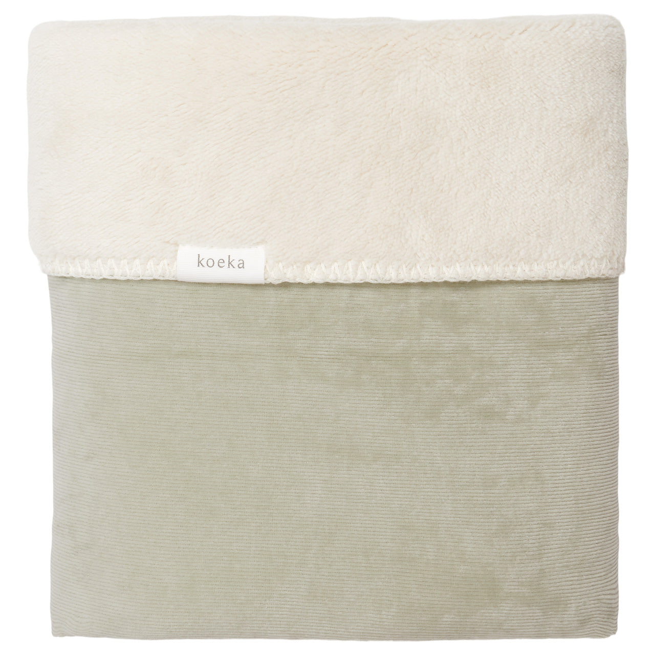 Deken Wieg 75 x 100 cm Oddi Teddy Sage