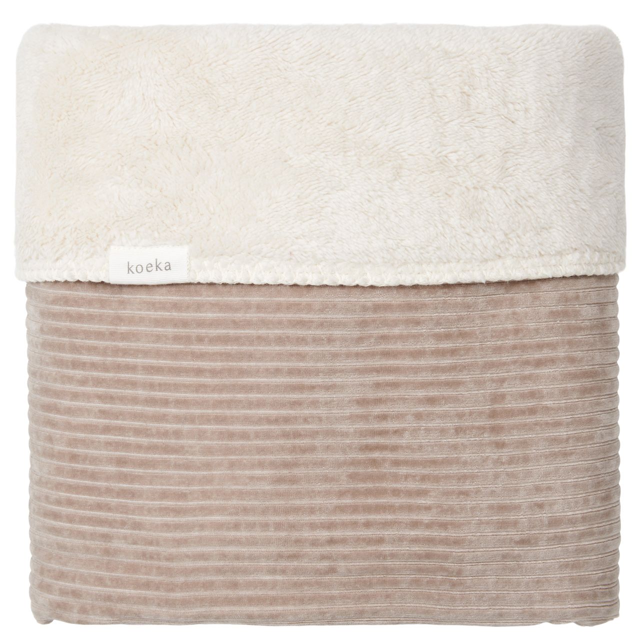 Deken Wieg 75 x 100 cm Vik Teddy Clay