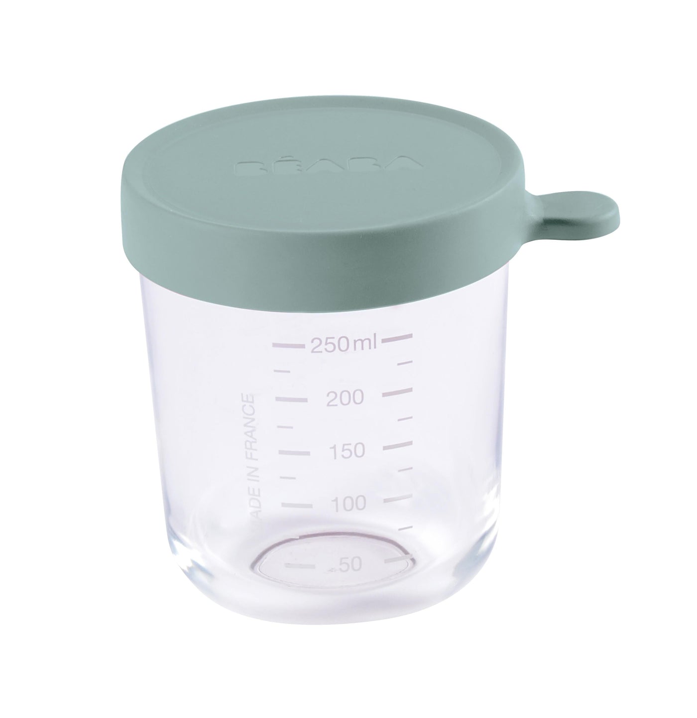 Glazen Bewaarpotje Superior Portion 250ml Eucalyptus